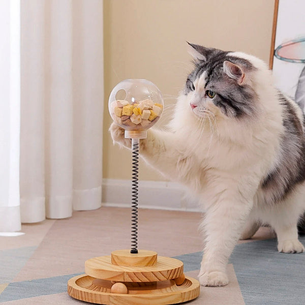 Interactive Cat Food Toy